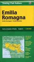 Wegenkaart - landkaart Emilia Romagna fietskaart | Touring club Italiano TCI 1:200.000