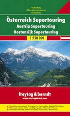 Wegenatlas Oostenrijk - Osterreich Supertouring | Freytag Berndt