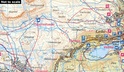 Wandelkaart 2433 Etne - Saudafjella, topografische kaart Turkart Noorwegen | Statens Ugland
