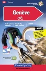 Fietskaart 17 Genf - Geneve | Kümmerly+Frey