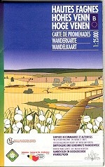Wandelkaart Hohes Venn - Hoge Venen - Hautes Fagnes | NGI