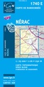 Wandelkaart 1740 E - 1740E Nérac  topografische kaart  | IGN Bleue
