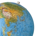 Wereldbol (code 84) - Globe Linea met reliëf - blauwe oceaan | Nova Rico