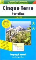 Wandelkaart WK131 Cinque Terre - Portofino | Freytag & Berndt