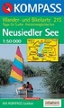 Wandelkaart 215 Neusiedler See | Kompass