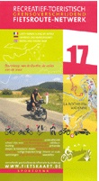 Fietskaart 17 Fietsroute-Netwerk Ourthe en Lesse: Dinant, Marche-en-Famenne, Bastogne, La-Roche-en-Ardenne, Nadrin, Durbuy, Hotton, Barvaux, Beauraing