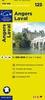 Wegenkaart - landkaart 125 fietskaart Angers - Laval - Chinon - Saumur - La Fleche - Château Gontier | IGN