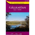 Wandelkaart W1 Grövelsjön - Lofsdalen Fjällkarta Topografische kaart Zweden | Lantmateriet