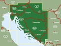 Wegenkaart - Landkaart Slovenië - Kroatië - Bosnië - Herzogovina | Freytag & Berndt