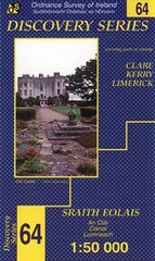 Wandelkaart Ierland 64 Clare, Kerry, Limerick discovery | Ordnance Survey
