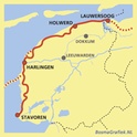 Wandelgids LAW 5-4  Friese Kustpad