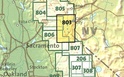 Wandelkaart - landkaart Lake Tahoe Basin National Park | Trails Illustrated maps - National Geographic