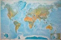 Wandkaart Wereldkaart (code 15 ) Die Welt physisch - Natuurkundig | Freytag & Berndt