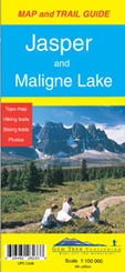Wandelkaart 1. Jasper National Park & Maligne Lake | Gem Trek