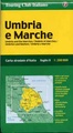 Wegenkaart - landkaart Umbria e Marche - Umbrië, Umbrie en Marken fietskaart | Touring club Italiano TCI 1:200.000