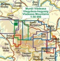 Dimap wandelkaart Vladeasa Mountains - Roemenie