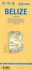 Wegenkaart - Autokaart - Landkaart  Belize | Borch Maps