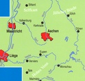 Fietskaart ADFC Regionalkarte Aken - Aachen, Dreiländereck | ADFC BVA
