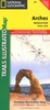 Wandelkaart - landkaart Arches National Park | Trails Illustrated maps - National Geographic
