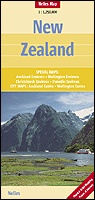 Landkaart - wegenkaart New Zealand - Nieuw Zeeland | Nelles Maps