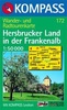 Kompass wandelkaart 172 Hersbrucker Land in der Frankenalb