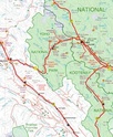 Wegenkaart - Landkaart 3. Southwest Alberta & Southeast British Columbia | Gem Trek