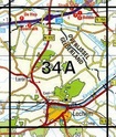 Topografische kaart / Wandelkaart 34A Lochem