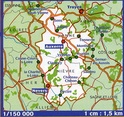 Wegenkaart - landkaart - autokaart 319 Bourgondie: Nievre - Yonne | Michelin Local