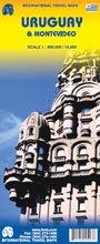 Wegenkaart - landkaart Uruguay & Montevideo | ITMB