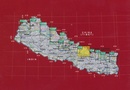 Wandelkaart NP106 Trekking map Manaslu - Ganesh Himals | Himalayan Maphouse