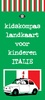 Kidskompas landkaart voor kinderen Italie | Buro Kakelbont
