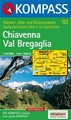 Wandelkaart 92 Chiavenna-Val Bregaglia | Kompass