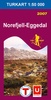 Wandelkaart 2525 Norefjell - Eggedal, topografische kaart Turkart Noorwegen | Statens - Ugland IT
