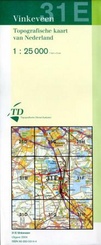 Topografische kaart / Wandelkaart 31E Vinkeveen