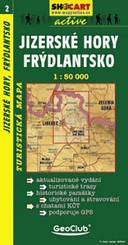Shocart 02 JIZERSKÉ HORY, FRÝDLANTSKO - Isergebirge - Friedland   / Wandelkaart Tsjechie