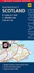 09 Wegenkaart - Road Map Britain 9 Scotland - Schotland | AA Publishing