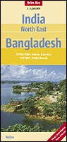 Landkaart - wegenkaart 5. India - Noord-Oost & Bangladesh | Nelles maps