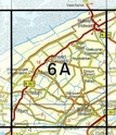 Topografische kaart / Wandelkaart 6A Ferwerd / Ferwert