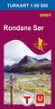 Wandelkaart 2521 Rondane Süd - zuid,  topografische kaart Turkart Noorwegen | Statens - Ugland IT