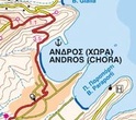 Wandelkaart - Landkaart 101 Andros | Road Editions