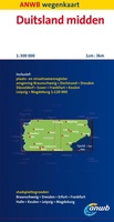 Wegenkaart - Autokaart - Landkaart Duitsland midden | ANWB