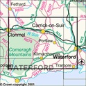 Wandelkaart Ierland 75 Kilkenny, Tipperary, Waterford (NORTH) discovery | Ordnance Survey