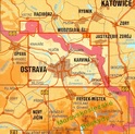 Shocart 67 OSTRAVSKO - Ostrava / Wandelkaart Tsjechie