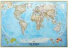 Wereldkaart magneetbord Politiek en geplastificeerd | National Geographic