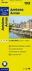 Wegenkaart - Landkaart 103 fietskaart Amiens - Arras | IGN
