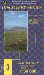 Wandelkaart Ierland 03 Donegal (NE), Derry discovery | Ordnance survey