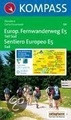 Wandelkaart 121 Europäischer Fernwanderweg E5 Süd | Kompass