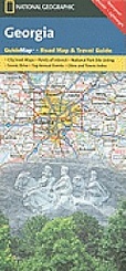 Wegenkaart - Landkaart Georgia State Guide Map | National Geographic