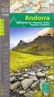 Wandelkaart - landkaart Andorra | Editorial Alpina