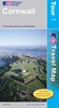 Fietskaart 01 Cornwall Tour Map | Ordnance Survey